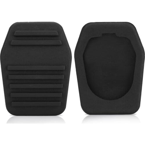 High Quality Rubber A Pair Of Clutch Pedal Pads Rubber Cover Automobiles Parts Fit For Ford Transit MK6 And MK7 2000-2014