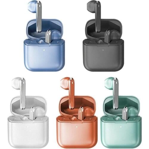 1PC Wireless Bluetooth Headset Wireless 5.0 Bluetooth Headset In-ear Sports Stereo Headset Wireless Charging