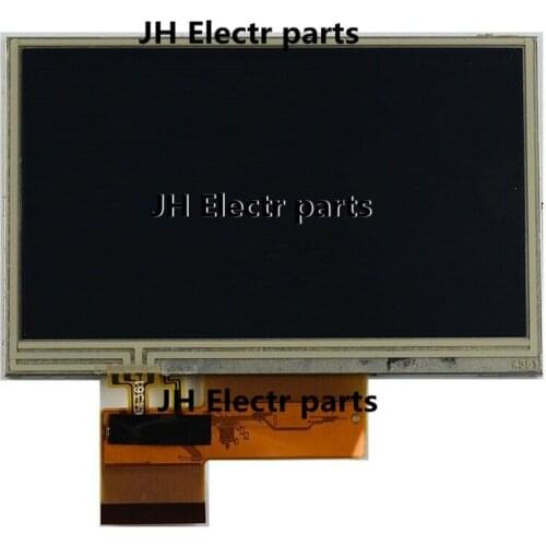 100%Tested 4.3 Inch LCD DISPLAY Screen Panel Touch Screen Digitizer For Garmin aviation aera 500