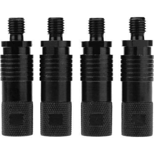 4pcs Fishing Rod Pod Connector Quick Release Bite Alarm Fishing Bank Stick Support Hold Connector Fishing Tool