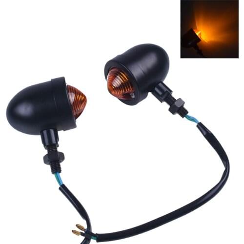 Motorcycle accessories For Halley cruise Prince car modified retro turn signal signal aluminum lamp lights turn lights