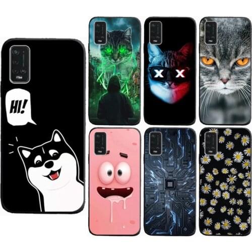 Animal Colorful Case for Tecno Pova 2 Silicone Soft Covers for Tecno Pova 2 Case Protector Baicvery Back Covers