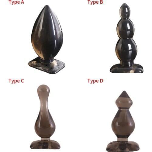 Adult Anal Butt Sex Toys Soft Silicone Anal Plug Multiple Shape Butt Expander Couples Sex Stimulator Masturbation Anal Butt Plug