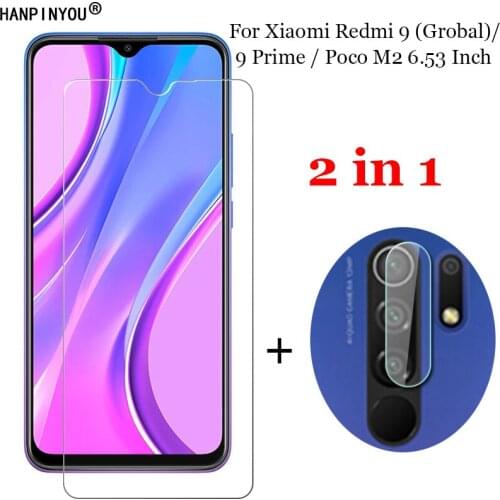 HANPINYOU Screen Protectors For Xiaomi Poco M2