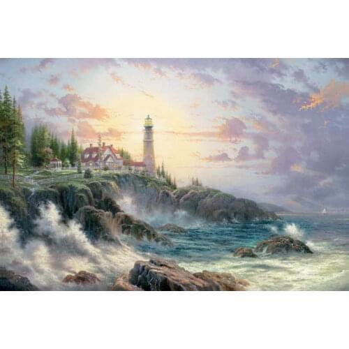 Clearing Storms Thomas Kinkade HD Canvas Print Living Room Bedroom Wall Pictures Art Painting Home Decoration