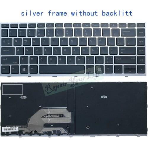 Laptop keyboard For HP ProBook 430 G5 440 G5 445 G5 ZHAN 66 Pro G1 US black frame wih backlit original new backlight