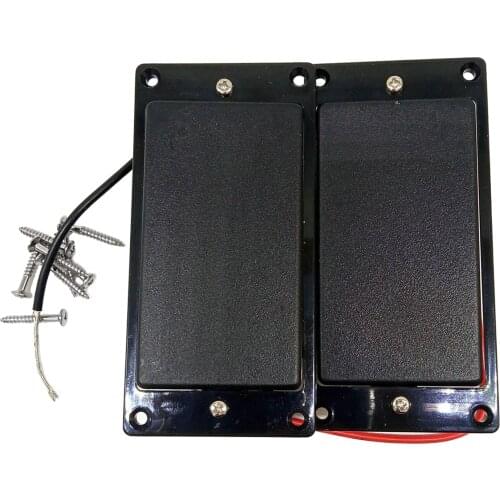 Black Sealed Humbucker Pickup Set Bridge Pickup and Neck Pickups For ST, SQ Electric Guitar