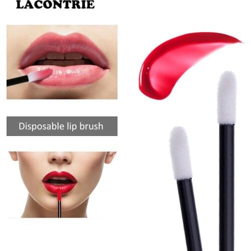 Disposable Lip Brush Cosmetic Brush 50/100pcs Women Accessories Wholesale Gloss Wands Applicator Safety profession Best Supplie