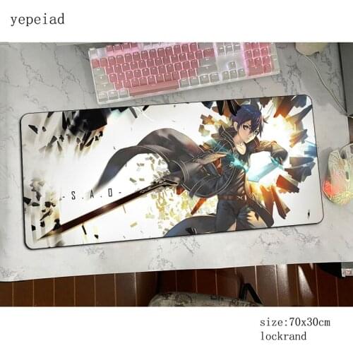 Sword Art Online mouse pad 900x400x3mm gaming mousepad Domineering office notbook desk mat Beautiful padmouse games gamer mats