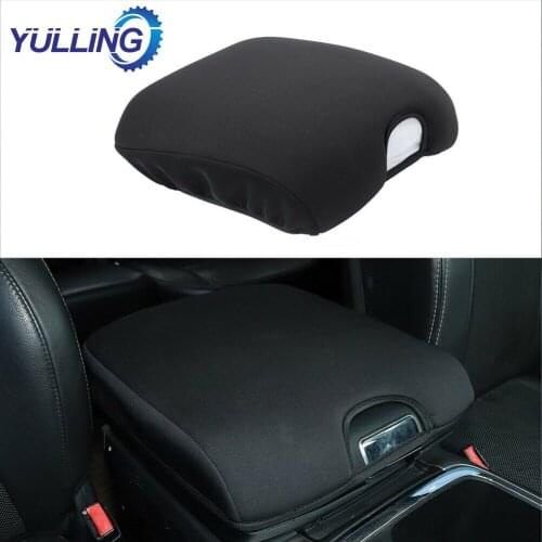 YULLING For 2010-2017 Dodge RAM 1500 2500 3500 Car Center Console Cover Armrest Pad Interior Armrests Storage Box Mats