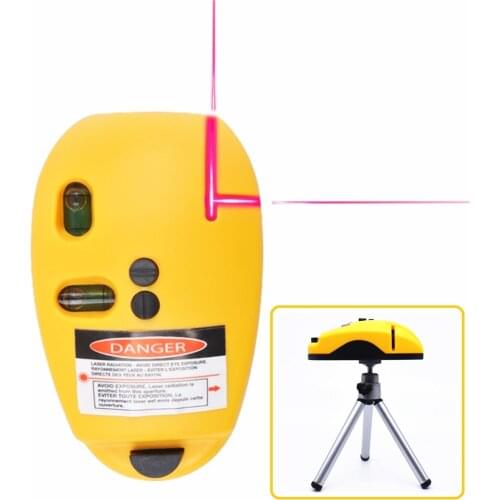 Laser Levels Right Angle Instrument with Tripod Spirit Mouse Type Projection Square 90 Degree Vertical Horizontal Line Tools