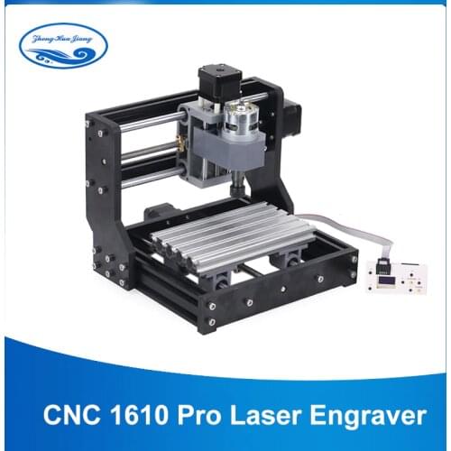 1610 Pro CNC Laser Engraver DIY Mini Laser Printer 3 Axis PCB Milling Machine Wood Router Machine with GRBL Control