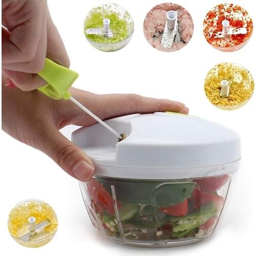 Multifunction Hand Pull Food Chopper Vegetable Fruit Slicer Meat Grinder Nuts Onions Chopper Mincer Blender Mixer Kitchen Tools