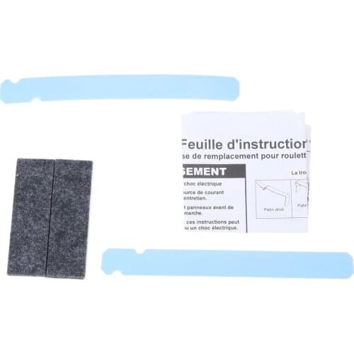 Dryer Front Glide Pad Kit 12002126 for Maytag Admiral Crosley Dryer AP4008680 1023864 AH2003584 DE690 EA2003584 LA1007 PS2003584