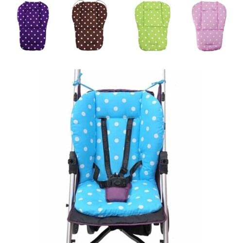 New Thick Colorful Baby Infant Stroller Car Seat Pushchair Cushion Cotton Cover Mat Lovely Cute Design Baby Seat Cushions