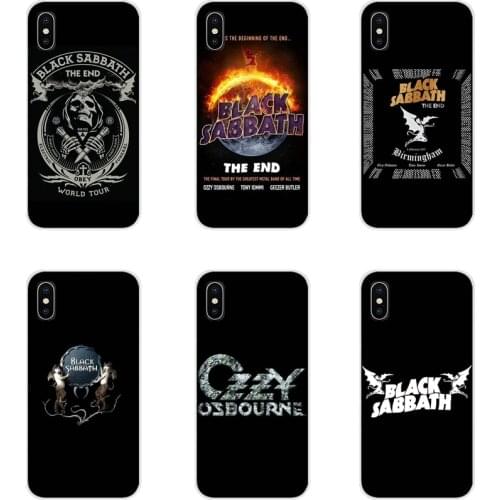 Rock band Ozzy Osbourne For Apple iPhone X XR XS 11Pro MAX 4S 5S 5C SE 6S 7 8 Plus ipod touch 5 6 Accessories Phone Shell Covers