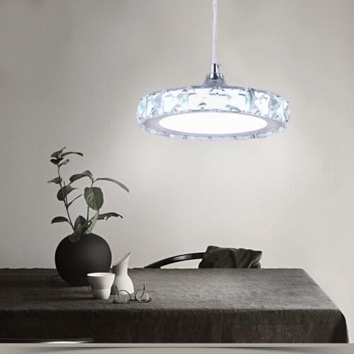 Modern Crystal Pendant Lights LED Hanging lamp Pendant lamp Light Fixture Lighting for Kitchen Dining Room Restaurant lustre