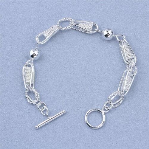 Bohemian Style Retro Charm Bracelet for Women Color Weaving Bells Toggle Hand Chain Link Smooth Party Jewelry Wholesale