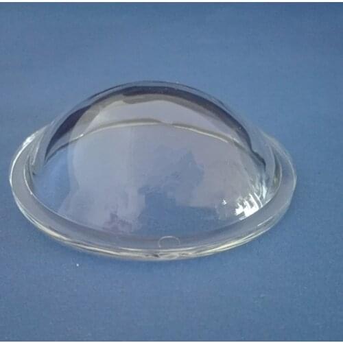 2 pcs round shape LED light cover Anti-glare Milk white surface or clear surface concave convex cover 66mm