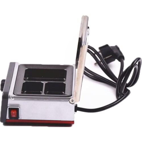 Hot Dental Lab Equipment Wax Heater 3-well Wax Heating Analog Dipping Pot