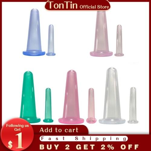 100pcs/lot Jar for Massage Body Cups Silicone Vacuum Cupping Ventosas vacuum bank Weight massage Cupping Apparatus vacuum cans