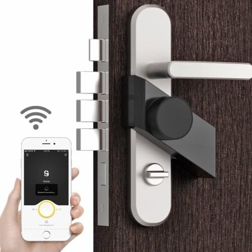 Free Shipping Sherlock Stick Smart Lock with 4pcs Keys Phone App Control Bluetooth Electronic Wireless Keyless Lock