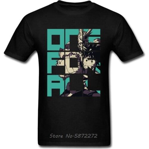 Boku No Hero Academia Anime Super T Shirt My Hero Academia New Tshirt Funny Design Midoriya Izuku Plus Ultra Men Tshirt Cotton