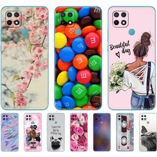 For OPPO A15 Case For OPPO A15S Back Silicon Soft TPU Phone Cover For OPPOA15 CPH2185 A 15 S CPH2179 Bumper 6.52" Fundas Shell