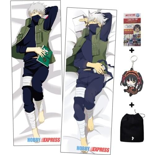 Hobby Express Kakashi Hatake Dakimakura Japanese Otaku Husbando Hugging Body Pillow Cover ADP812027