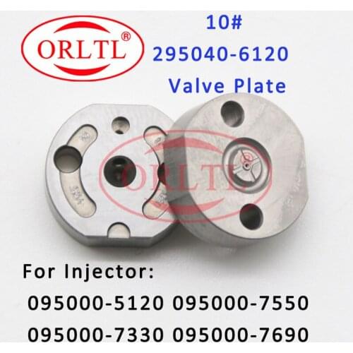 Common Rail Injector Orifice Plate Valve 295040-6120 For Toyota 095000-5120 095000-7550 095000-7330 095000-7690