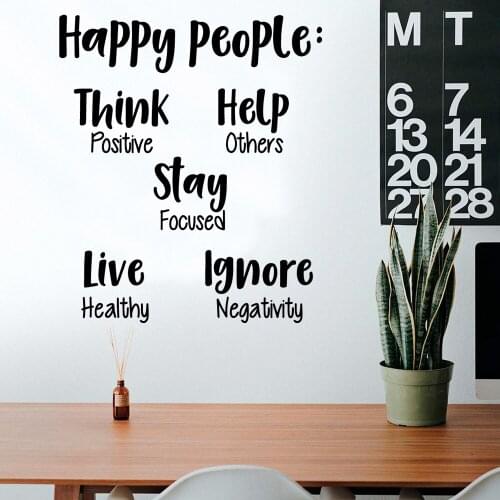 Beauty happy people Vinyl Decals Wall Stickers For Home Decor Living Room Vinyl Mural Bedroom Decoration Accessories