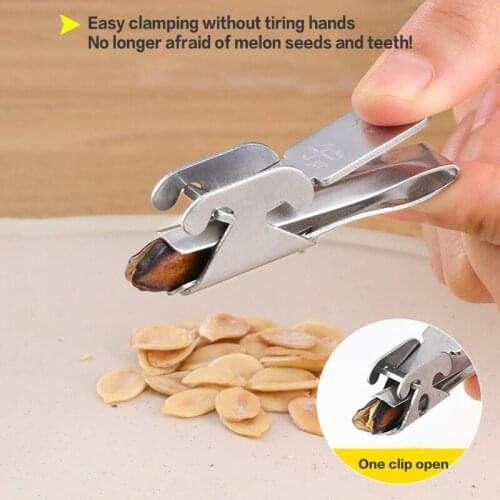 Multifunctional Nut Opener Stainless Steel Kitchen Essential Tool Gift Heavy Shell Biscuit Peanut Tongs Special Tool