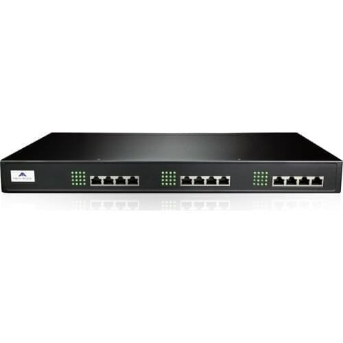 Newrock MX60E-24S VoIP Gateway Enterprise VoIP Gateway with 24 FXS ports Mitel Certificated Analog Phone Asterisk Elastix