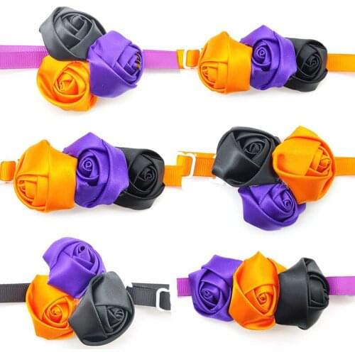 30/50 Pcs New Pet Dog Grooming Product Halloween Party Dog Accessories For Small Medium Dog Bow Tie Necktie Pet Accessories