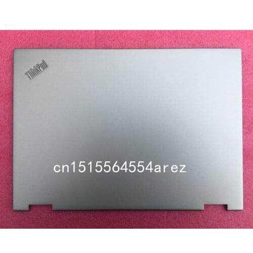 New Original laptop Lenovo ThinkPad Yoga 370 Screen Shell LCD Rear Lid Back Cover Top Case silvery AQ1EY000110 01HY206