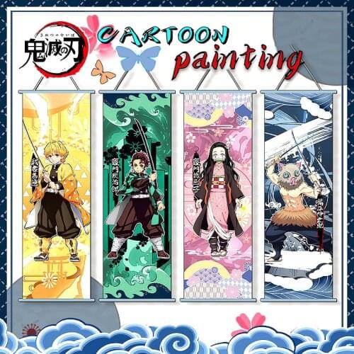 Anime Home Decoration Painting Demon Slayer/Kimetsu No Yaiba/Mo Dao Zu Shi/Sword Art Online/Hanako-kun/One Piece Poster Painting