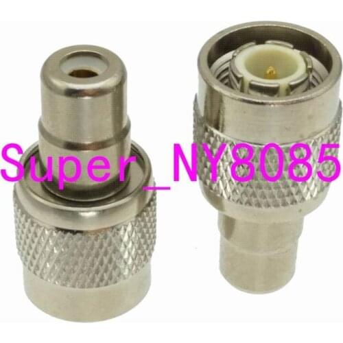 TNC male plug to RCA TV female jack center TV RF adapter connector