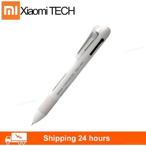 Original Xiaomi mi mijia KACO 4 in 1 Multifunction Pen 0.5mm Black Blue Red Refill Gel Pen Automatic Pencil Japanese Ink Office