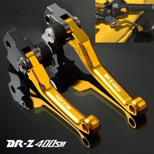 For Suzuki DRZ400SM 2000-2017 DRZ400 DRZ 400SM 400 SM CNC Aluminum Motorcycle Dirt Pit Bike Motocross Pivot Brake Clutch Levers