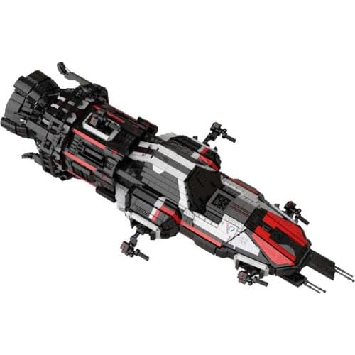 MOC Building Block Starship High Tech Creative Space Series Gift Toys Rocinante Model Spaceship