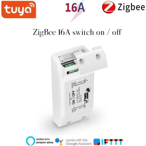 Tuya Zigbee 3.0 Home Smart Switch On-off Device Voice Remote Control And Alexa With Google Home To Use Smart Home 16A