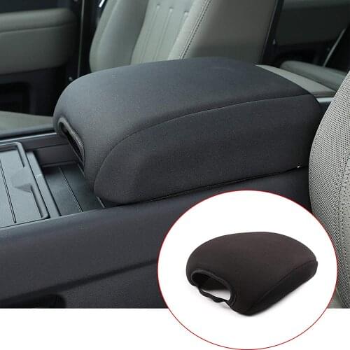 Car-styling Seat Central Armrest Box Protective Cover,Black Cotton,For Land Rover Defender 110 130 2020,Car Interior Accessories