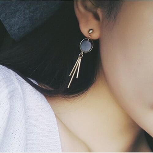 Women Long Vintage Tassel Earrings Long Pattern Velvet Ball Geometry Earrings Fashion Jewelry Wedding Long Earrings Gifts