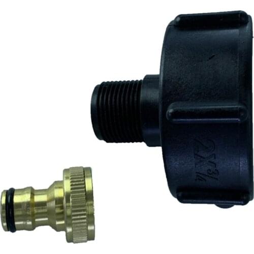 IBC Tank Adapter IBC Tank Adapter Fitting Replacement Water Tank Connector IBC Tank Adapter Tap Connector Replacement Accessory