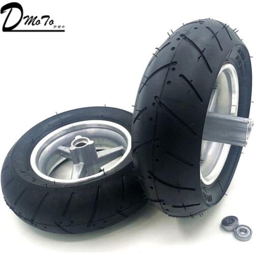 90 / 65-6.5 and 110/50-6.5 Front and Rear wheels tire tubeless vacuum For 49cc Mini Dirt Bike e Scooter Mini Moto