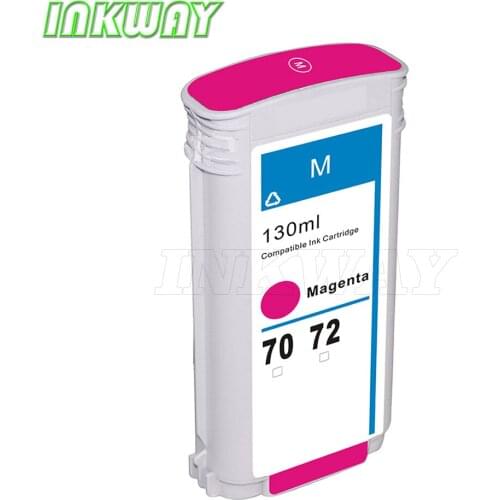 INK WAY Cartridge for hp 72 magenta ink C9372A Designjet T1120 T620 t1200 t1300 t610ps etc