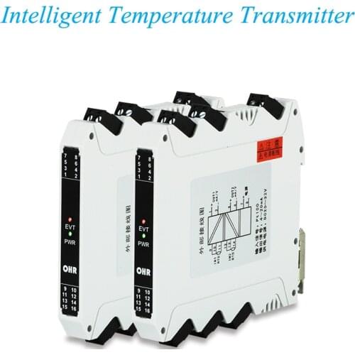 Intelligent Temperature Transmitter Thermal Resistance Thermocouple Signal Isolator Conversion Distribution OHR-M22