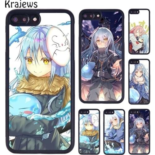 Krajews That Time I Got Reincarnated As A Slime Phone Case For iPhone 6 7 8 plus 11 12 Pro X XR XS Max Samsung S6 S7 S8 S9 S10