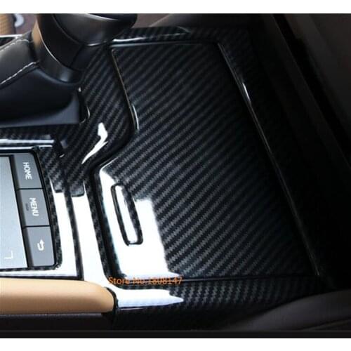 Car Cover Trim Front Center Console Storage Cup Holder Gear Box Frame 1pcs For Lexus ES ES200 ES250 ES300 ES350 2018 2019 2020