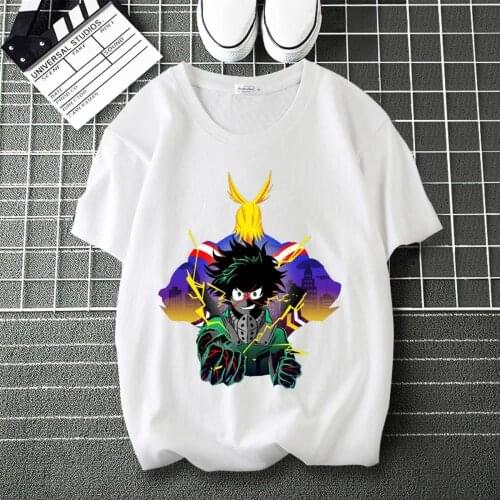 My Hero Academia OCHACO URARAKA LOGO Print personalise T-Shirt Round Neck Short Sleeve Modal Shirt T shirt